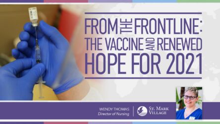 From the frontline the vaccine revised hope for 2021.