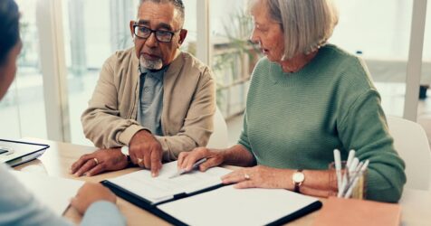 Photo of seniors for the article How Life Insurance Conversion Can Help Pay for CCRC Senior Living